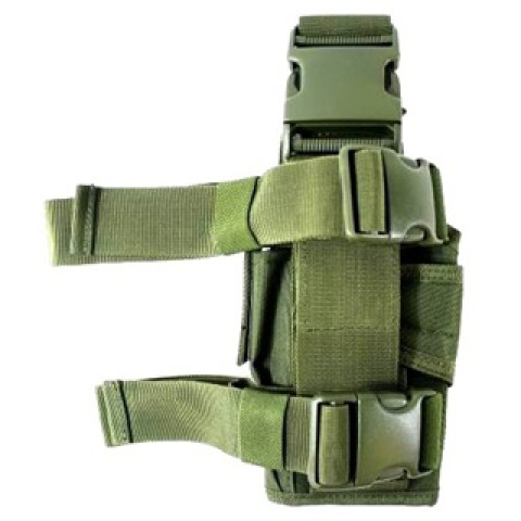 Cyber Monday Door Busters: AMA Airsoft Universal Drop Leg WrapLock Pistol Holster - OD