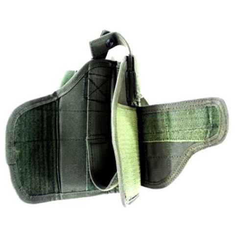 Cyber Monday Door Busters: AMA Airsoft Universal Drop Leg WrapLock Pistol Holster - OD