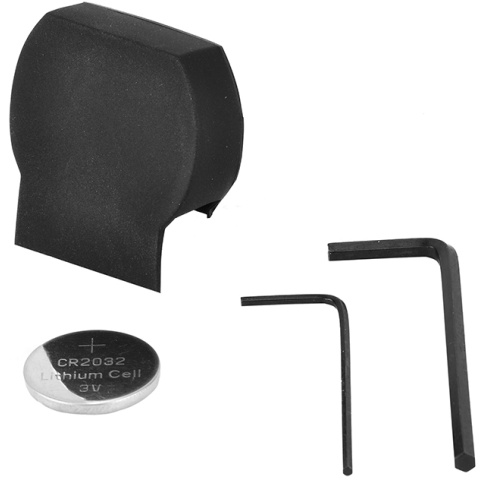 AIM Sports Operator Edition Airsoft 4-Reticle Red/Green Dot Sight