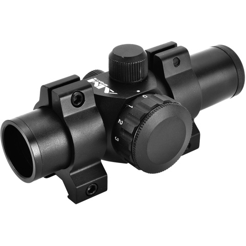 AIM Sports 1x25 Mini Illuminated 5 MOA Red Dot Reflex Sight