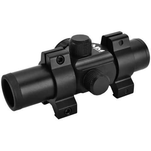 AIM Sports 1x25 Mini Illuminated 5 MOA Red Dot Reflex Sight