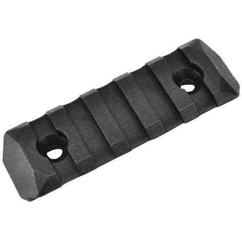 PTS Enhanced 5-Slot Polymer KeyMod Airsoft Rail Section - BLACK