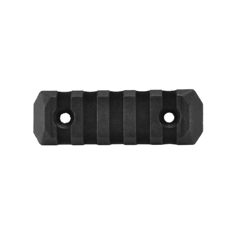 PTS Enhanced 5-Slot Polymer KeyMod Airsoft Rail Section - BLACK