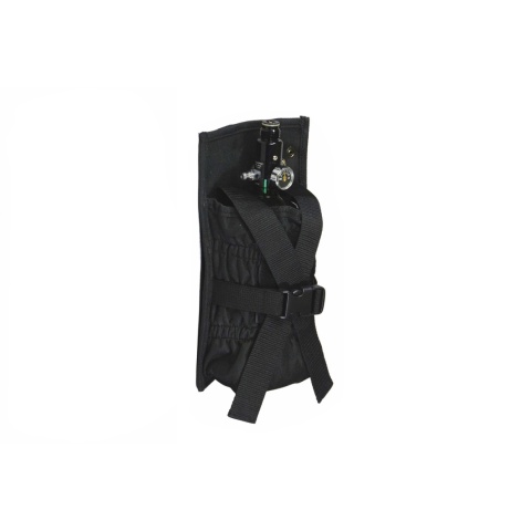 Tippmann Airsoft MOLLE 68ci HPA Tank Holder Pouch - BLACK
