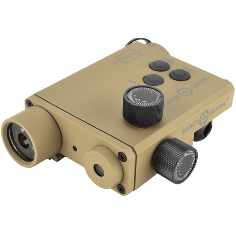 Sightmark LoPro Green Laser / 220 Lumen Flashlight Combo - DARK EARTH