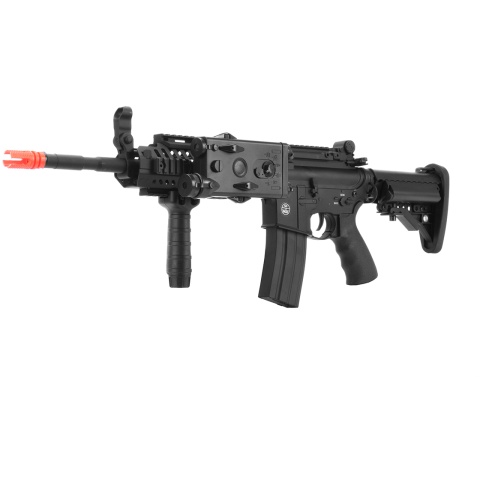 DBoys Full Metal RAS M4 Airsoft AEG with Vertical Grip - BLACK