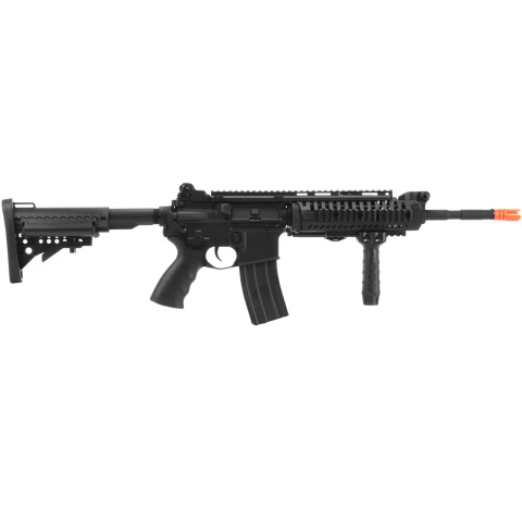 DBoys Full Metal RAS M4 Airsoft AEG with Vertical Grip - BLACK