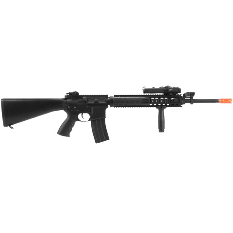 DBoys M16A4 RIS Full Metal Airsoft AEG w/ PEQ Box and Foregrip