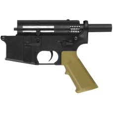 Golden Eagle 350 FPS Full Metal CQB Lower Receiver - BLACK/TAN