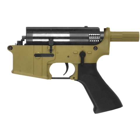Golden Eagle M4 Polymer Lower Receiver - TAN/BLACK