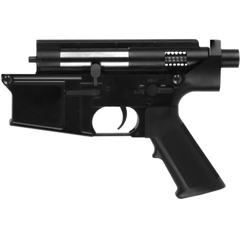 Golden Eagle SR-25 Full Metal Lower Receiver - High Velocity - BLACK