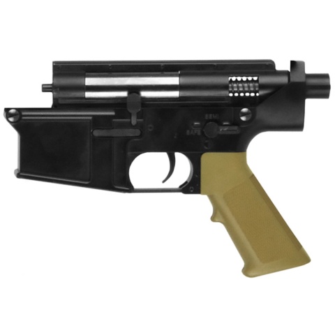 Golden Eagle SR-25 Full Metal Lower Receiver - High Velocity - TAN