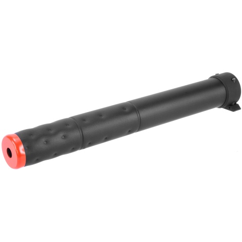 Golden Eagle Airsoft SR-25 Sniper Rifle AEG w/ Mock Suppressor - BLACK