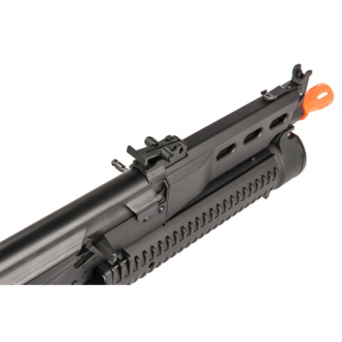 Golden Eagle Airsoft PP-19 Bizon SMG AEG w Side Folding Stock - BLACK