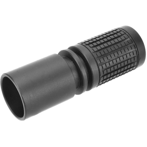 Golden Eagle M4 PDW Airsoft Flash Hider 14mm CCW - BLACK