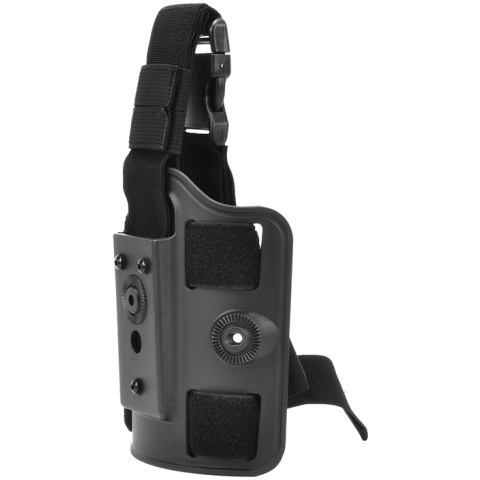 Cytac Airsoft Tactical Drop Leg Holster Platform - BLACK