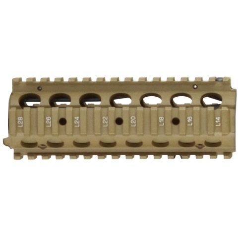 WE Tech CQB Carbine Length Picatinny RIS Handguard - TAN