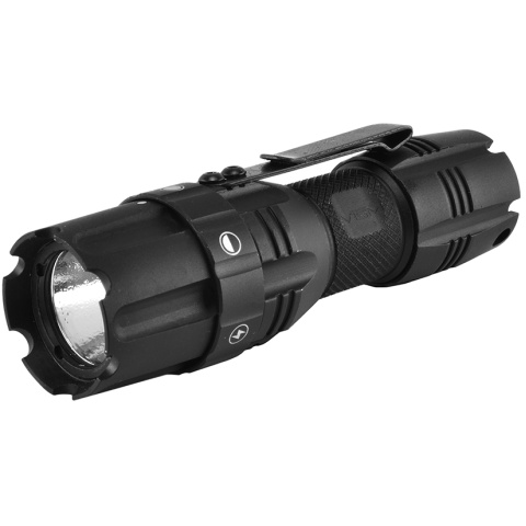 NcStar Pro Series 250-Lumen Compact LED Flashlight w/ Mode Selector