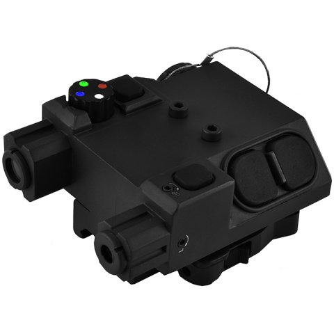 NcStar Green Laser Designator and 4 Color LED Nav Light - BLACK