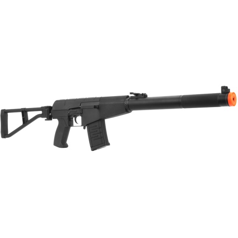 AY Airsoft Metal AS-VAL Silenced AEG with Folding Stock - BLACK
