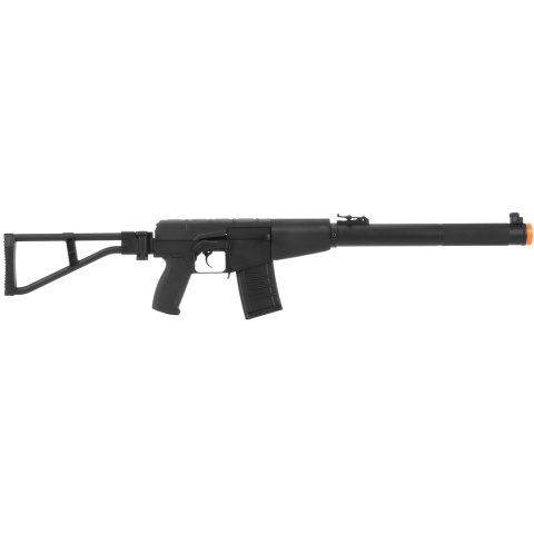 AY Airsoft Metal AS-VAL Silenced AEG with Folding Stock - BLACK