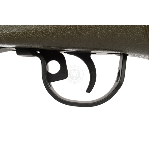 Lancer Tactical Full Metal Gearbox M14 SOCOM AEG Rifle - OD GREEN