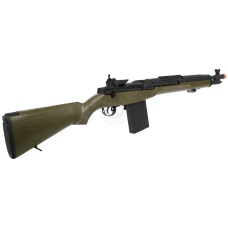Lancer Tactical Full Metal Gearbox M14 SOCOM AEG Rifle - OD GREEN