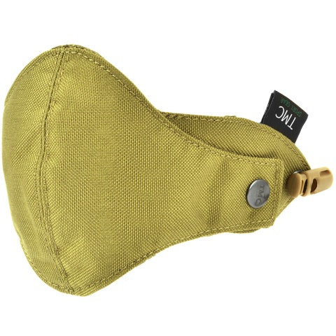 TMC Airsoft Cordura Half Face Mask Accessory - KHAKI