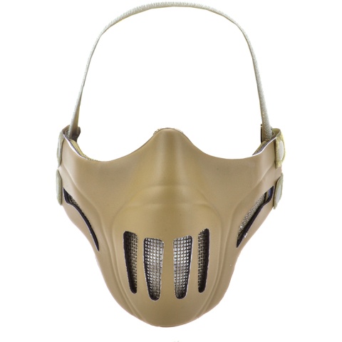 TMC Airsoft Ghost Recon Style Metal Mesh Half Face Mask