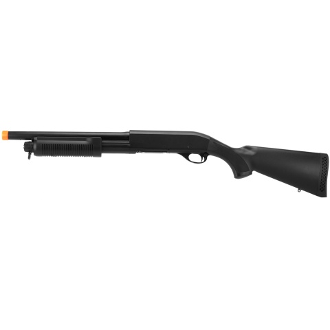 CYMA Airsoft M500 Shotgun Tri-Shot CM350 w/ Short Barrel - Full Stock