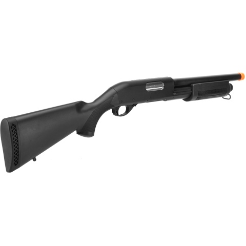 CYMA Airsoft M500 Shotgun Tri-Shot CM350 w/ Short Barrel - Full Stock
