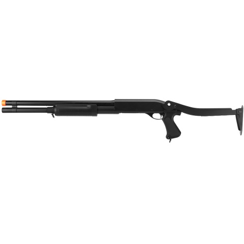 CYMA Airsoft Shotgun Long Barrel CM352 Tri-Burst w/ Folding Stock