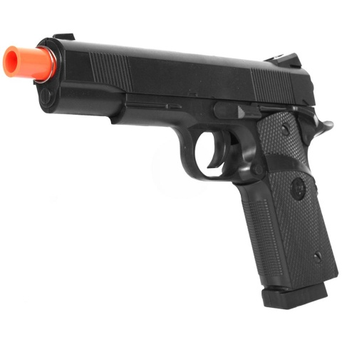 CYMA Airsoft Ultra-Grade Full Size M1911 Pistol w/ Railed Frame