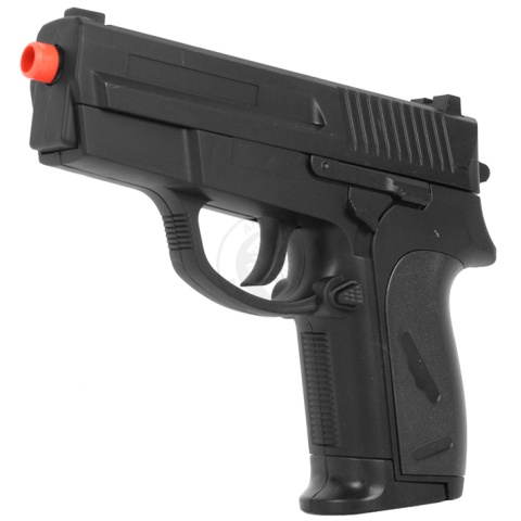 CYMA P778B Pump Action Airsoft Spring Shotgun w/ P618 Spring Pistol (Color: Black)