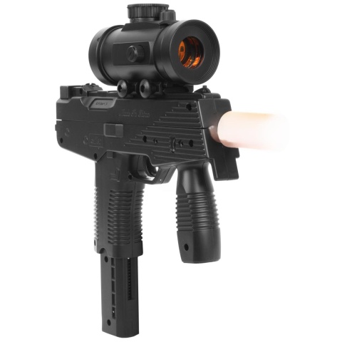Airsoft Deltaforce KSR Full Size SMG with Electronic Red Dot Scope