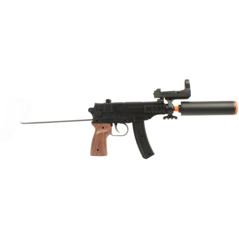DE Deltaforce Tactical VZ-61 Full Skorpion Airsoft Spring SMG