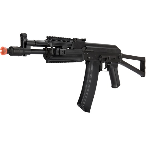 LCT Airsoft AK-105 Assault Rifle AEG w/ Folding Stock - BLACK