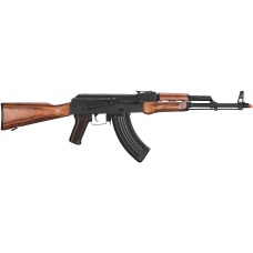 LCT AKM Steel Airsoft AEG Rifle w/ Full Stock (Black & Wood)