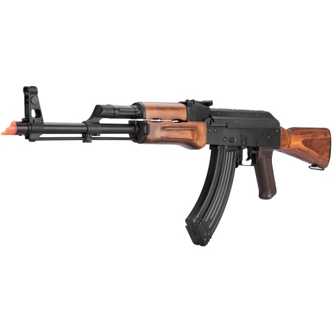 LCT AKM Steel Airsoft AEG Rifle w/ Full Stock (Black & Wood)