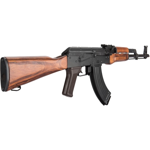 LCT AKM Steel Airsoft AEG Rifle w/ Full Stock (Black & Wood)