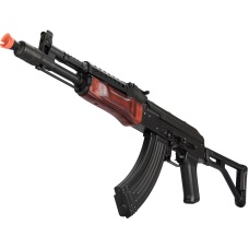 LCT G04 AK47 NV AEG Soviet Replica with Real Wood Handguard (Black & Wood)