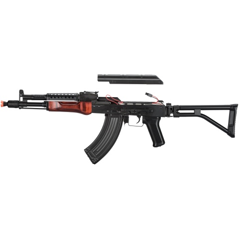 LCT G04 AK47 NV AEG Soviet Replica with Real Wood Handguard (Black & Wood)