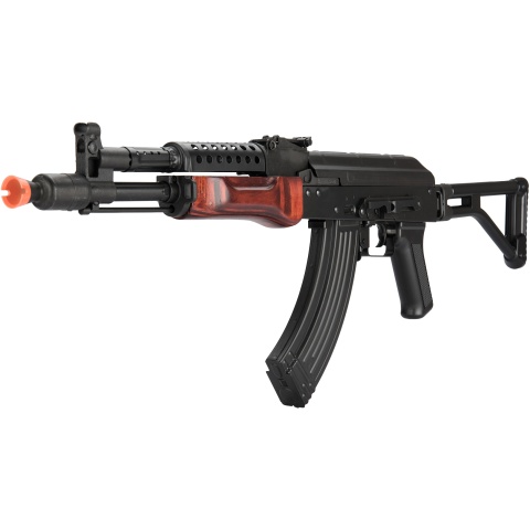 LCT G04 AK47 NV AEG Soviet Replica with Real Wood Handguard (Black & Wood)