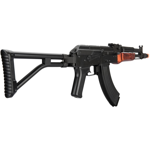 LCT G04 AK47 NV AEG Soviet Replica with Real Wood Handguard (Black & Wood)