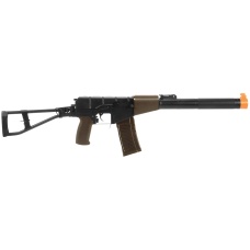 LCT Airsoft AS VAL Assault Rifle AEG with Integrated Suppressor (Black)