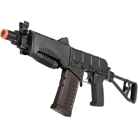 LCT Airsoft SR-3M Vikhr Assault Rifle AEG w/ Foldable Foregrip - BLK
