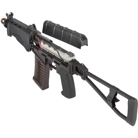 LCT Airsoft SR-3M Vikhr Assault Rifle AEG w/ Foldable Foregrip - BLK