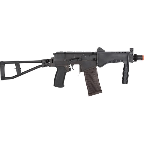 LCT Airsoft SR-3M Vikhr Assault Rifle AEG w/ Foldable Foregrip - BLK