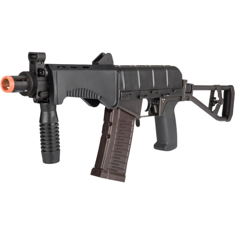 LCT Airsoft SR-3M Vikhr Assault Rifle AEG w/ Foldable Foregrip - BLK