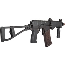 LCT Airsoft SR-3M Vikhr Assault Rifle AEG w/ Foldable Foregrip - BLK
